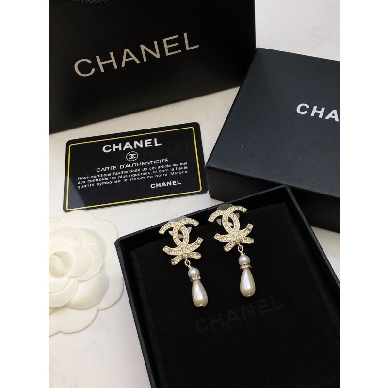 Ch*el earrings